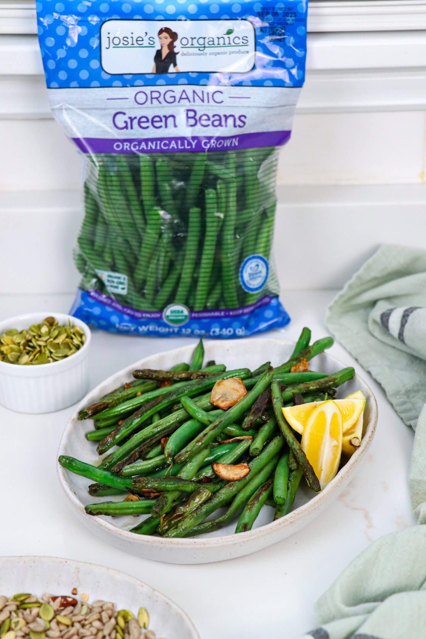 Blistered Green Beans