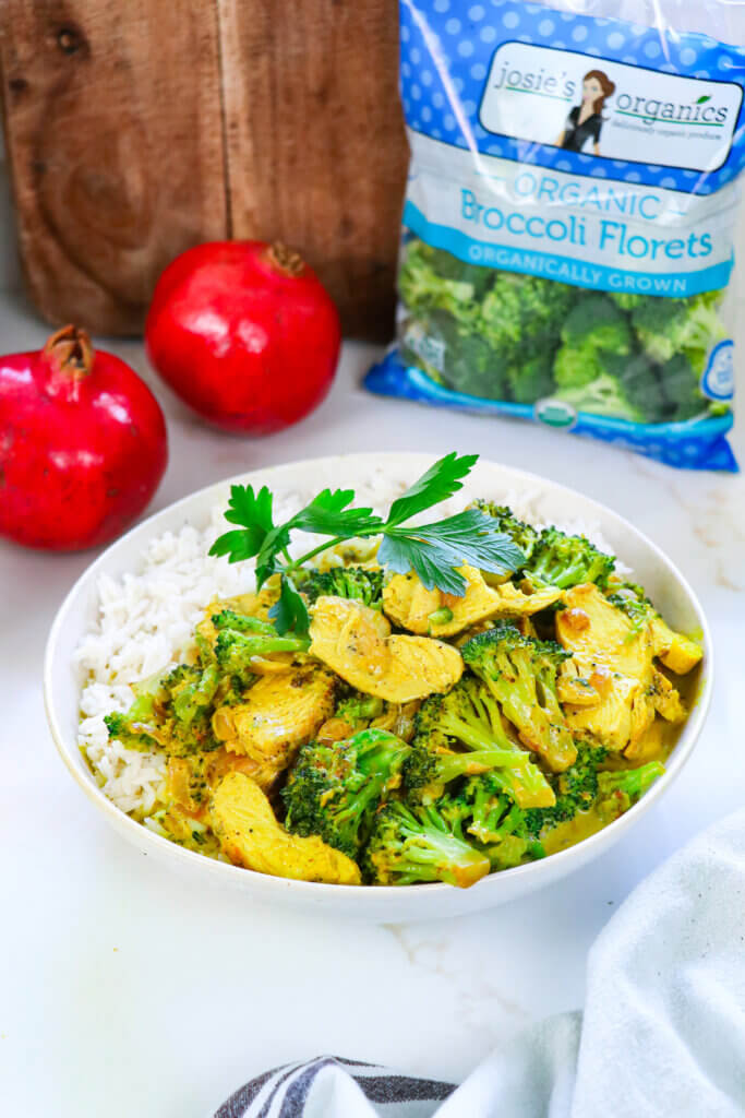 Chicken & Broccoli Coconut Curry