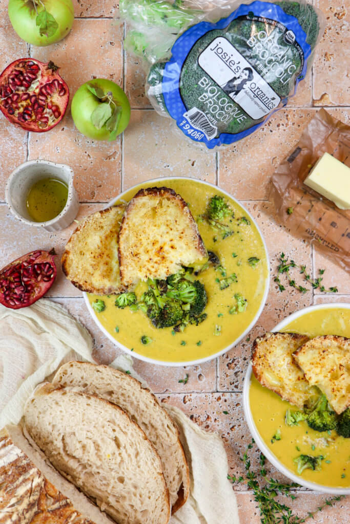 Creamy Broccoli & Butternut Squash Soup