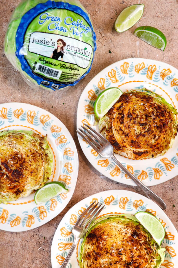 Air Fryer Cabbage Steaks