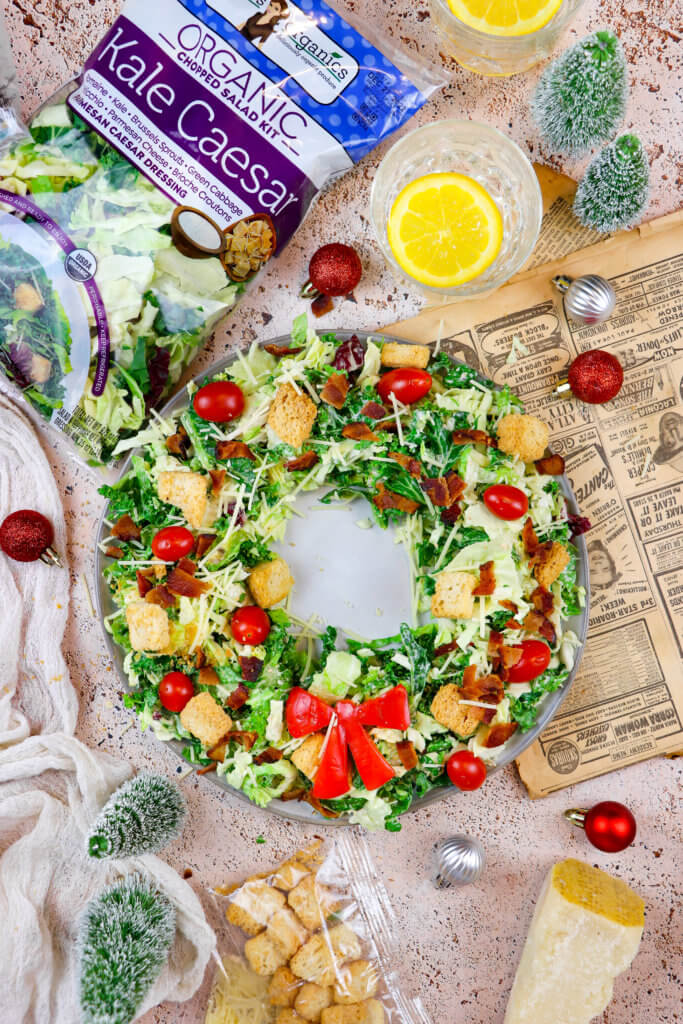 Kale Salad Christmas