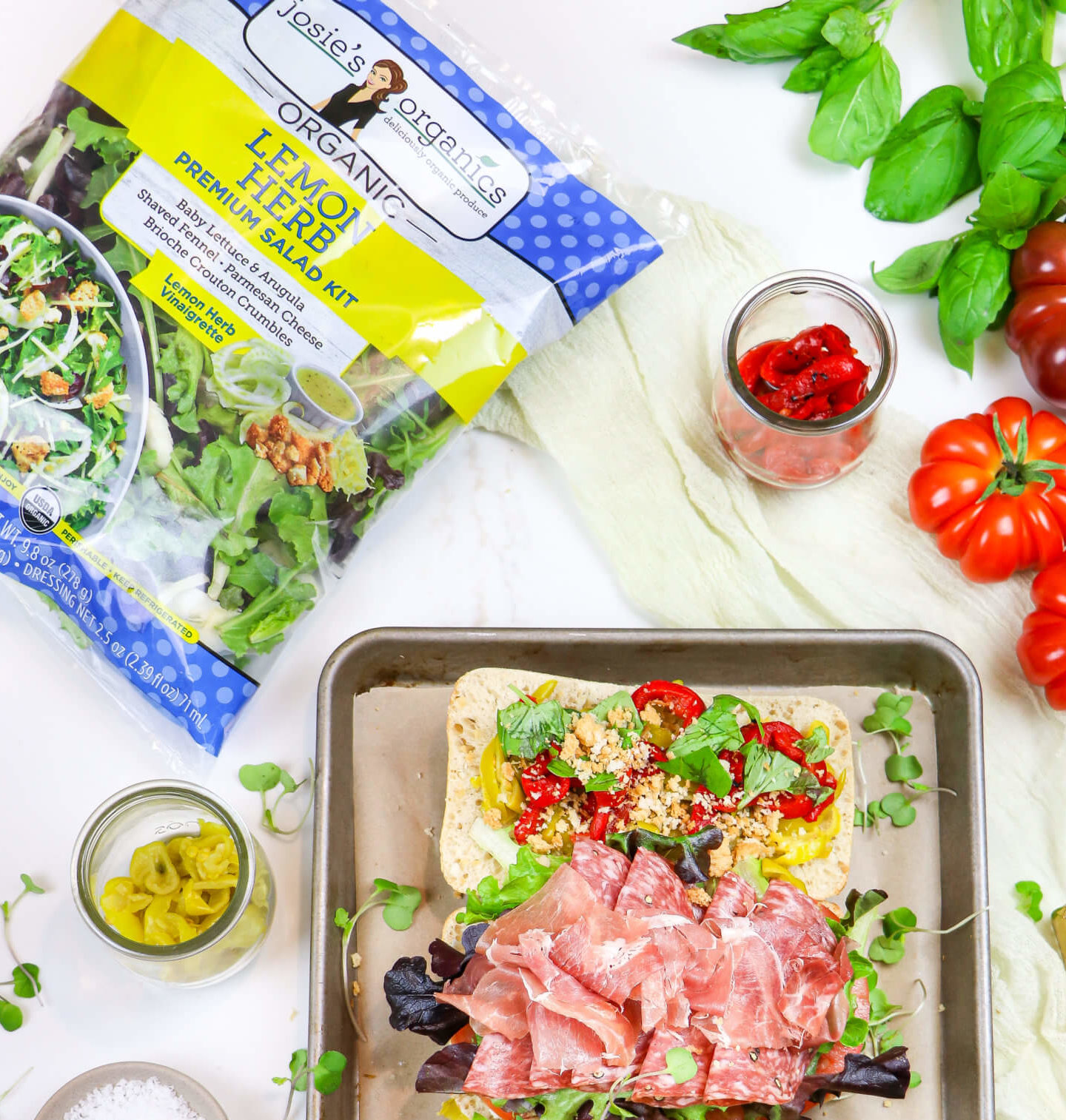 Family-Style Italian Ciabatta Sandwiches