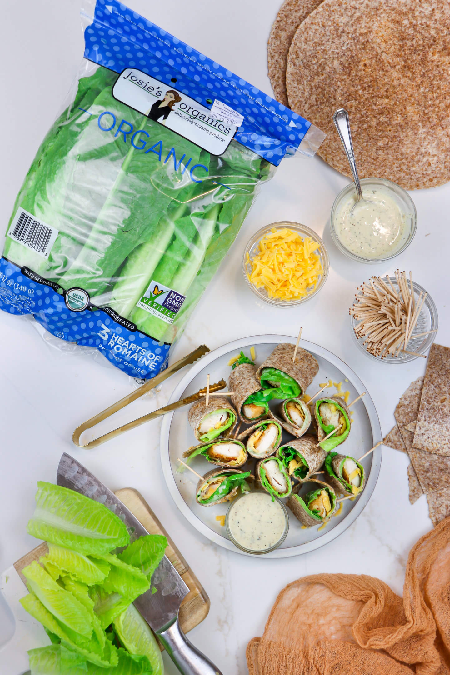 Mini Snack Wrap Appetizers