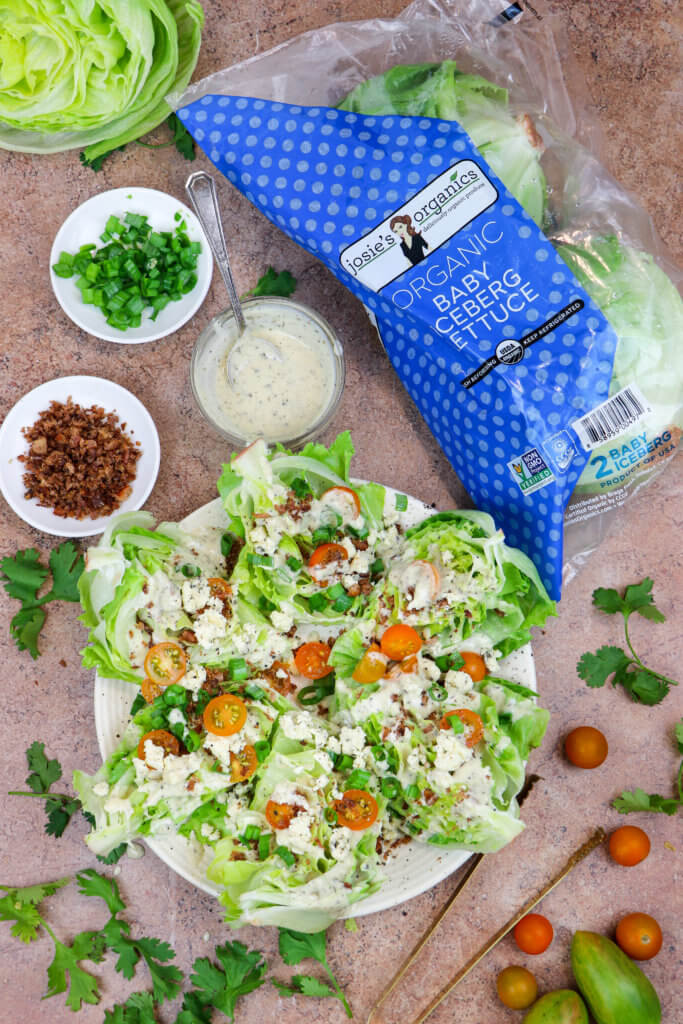 Mini Wedge Salad Appetizer