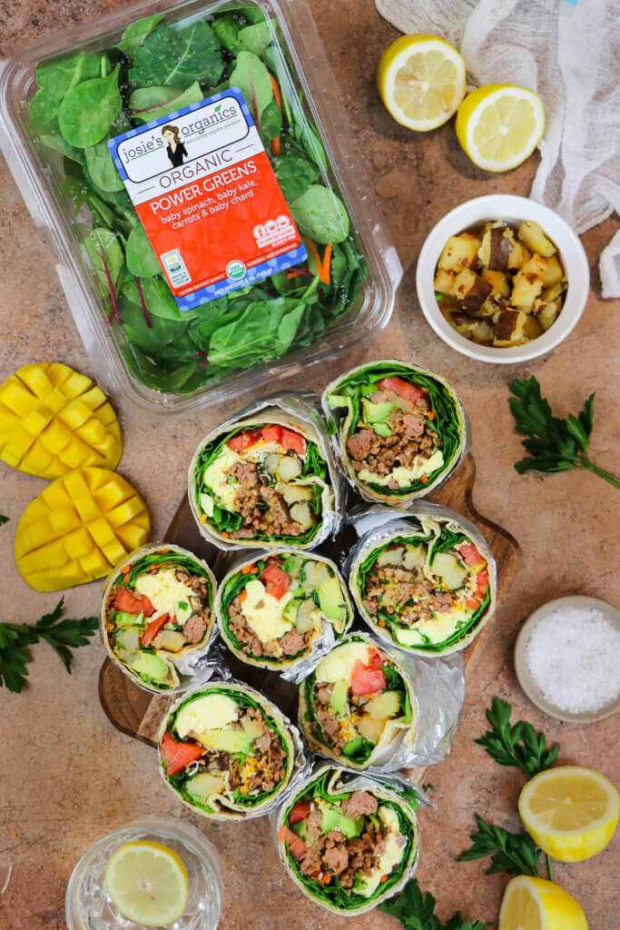 Healthy Protein-Packed Breakfast Burritos