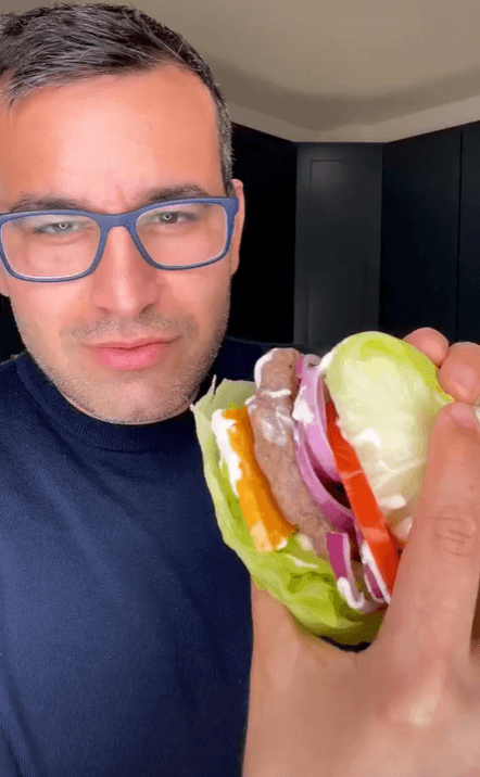 Baby Iceberg Lettuce Burger