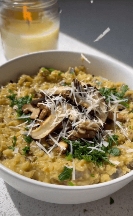 Cauliflower Rice Risotto