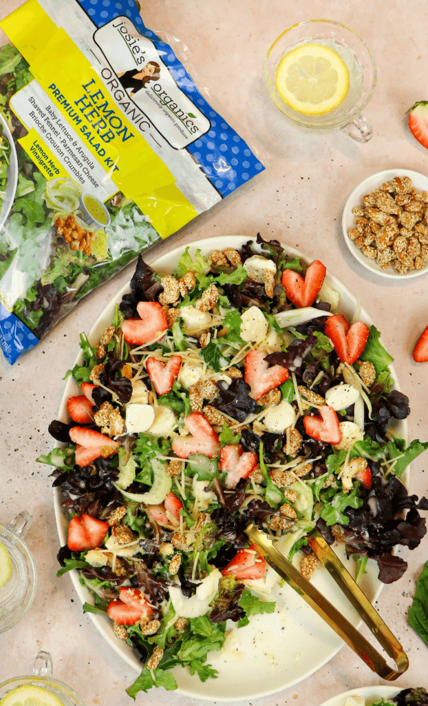 Lemon Herb & Strawberry Salad